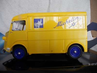 Citroen HY-1962 Utulity Van - Solido - 1:18 Yellow (NIB)