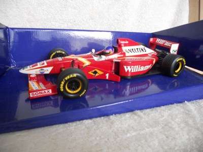 Williams F1 - Jacques Villeneuve - Williams Mecachrome Launch Version 1998 -1:18