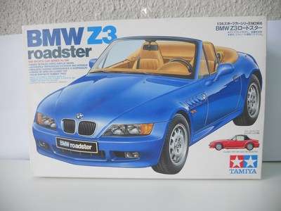 BMW Z3 Roadster - 1:24 Tamiya Plastic Model Kit (NIB)