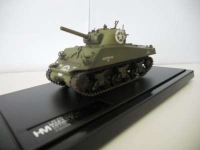 M4A3 Sherman 105MM Howitzer HQ Company 756th Tank Bttn Feb 1944 Germany -1:48 Tank