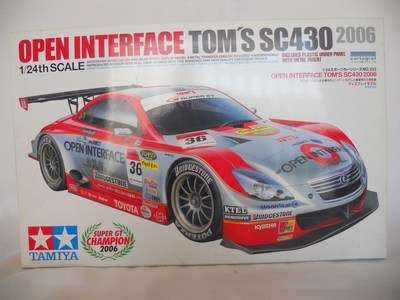 Lexus Open Interface Tom's SC430 2006 - 1:24 Tamiya Sports Car Series