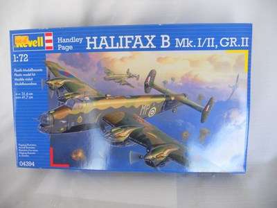 Handley Page Halifax B Mk.I/II, GR.II - 1:72 Revell Plastic Model Kit
