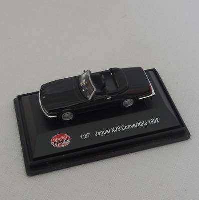 Jaguar XJS Convertible 1992 - 1:87 Model Power Minis -Black