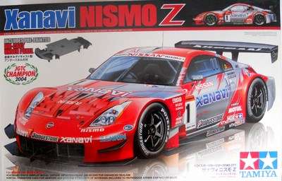 Nissan Xanavi Nismo Z JGTC Champion 2004 - 1:24 Tamiya Sports Car Series No. 277 Plastic Model Kit