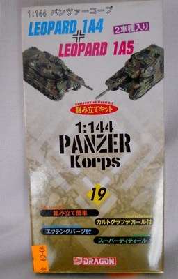 Leopard 1A4 + Leopard 1A5 - 1:144 Panzer Korps Tanks No. 19