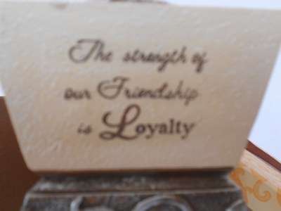 Candle Holder - "Friendship"