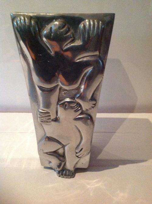 Carrol Boyes Acrobat Square Vase 23 cms