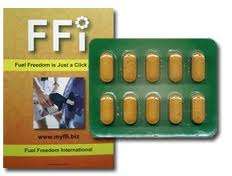 FFI Capsule SAVES 15% on your fuel Bill, fuel saver pill of the future