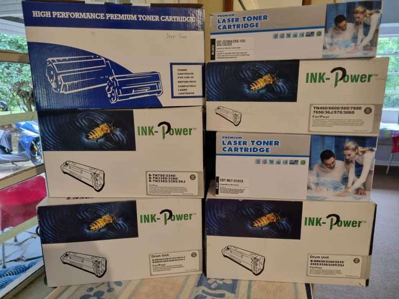 MASSIVE INK AND TONER STORE STOCK FOR SALE, VALUE APPROX R35000