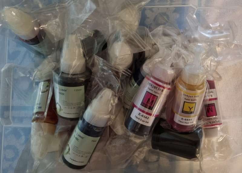 MASSIVE INK AND TONER STORE STOCK FOR SALE, VALUE APPROX R35000