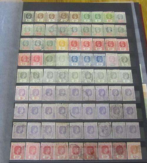 Mauritius Collection, Huge Dealer Stock Book And Nice Investment Stamps