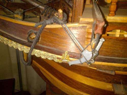 Old sailing ship