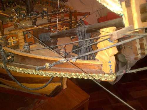 Old sailing ship