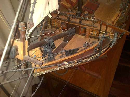Old sailing ship