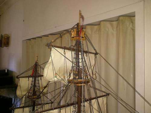 Old sailing ship