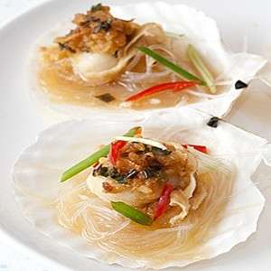 BFA - Canape Dish Natural Scallop Sea Shell