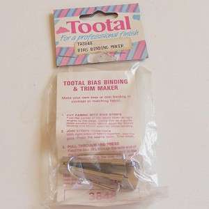 BFA - TOOTAL BIAS BINDING MAKER