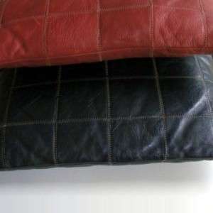 BFA - LEATHER PATCHWORK CUSHIONS