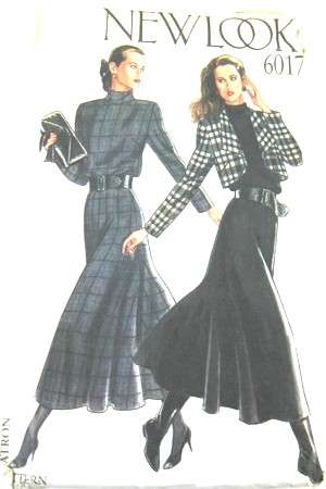 NEW LOOK Pattern 6017 SIZE8-18 - 6 SIZES IN ONE