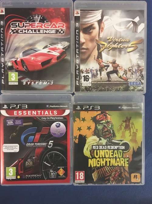 PLAYSTATION 3 GAMES BUNDLE X 4 TITLES FOR THE PRICE OF 1 - XMAS SPECIAL