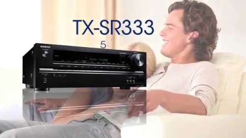 ONKYO TX-SR333 5.1 AV RECIEVER - 4K ULTRA HD - BLUETOOTH - BRAND NEW + WARRANTY !!!