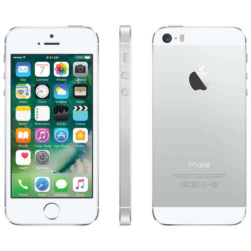 APPLE iPHONE 5S 16GB - SILVER - IN BOX - EXCELLENT CONDITION