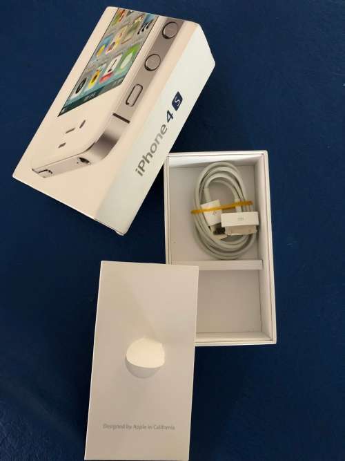 APPLE iPHONE 4S 16GB - WHITE - IN BOX - GOOD CONDITION