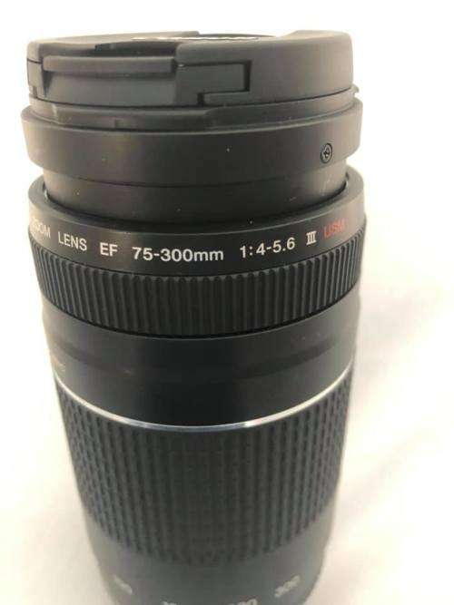 CANON LENS EF 75 - 300mm f/4-5.6 III USM ULTRASONIC - BRAND NEW + WARRANTY