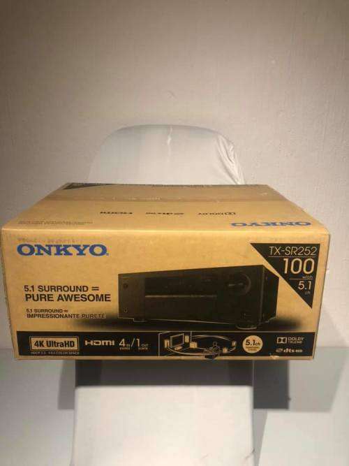 ONKYO TX-SR252 - AV RECEIVER - BRAND NEW  + WARRANTY - BARGAIN DON'T MISS OUT !!!