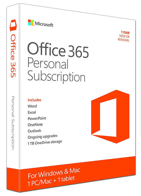 MICROSOFT OFFICE 365 PERSONAL 1YR SUBSCRIPTION - BRAND NEW