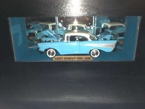 1957 Chevy Bellair in 3D box frame