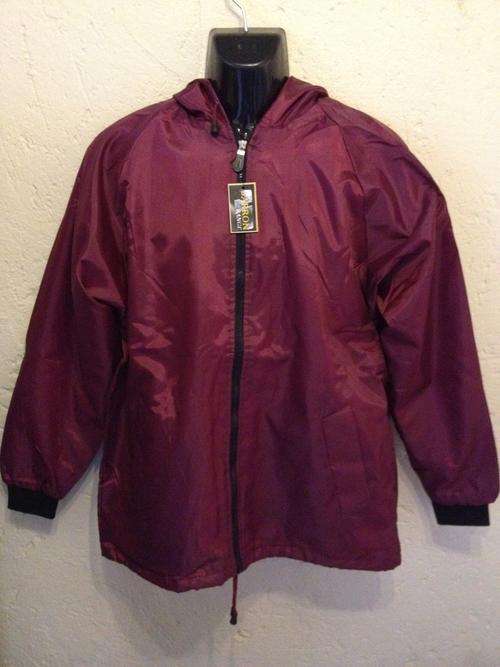 Hooded waterproof Jacket- size - L - by BARRON CLOTHING