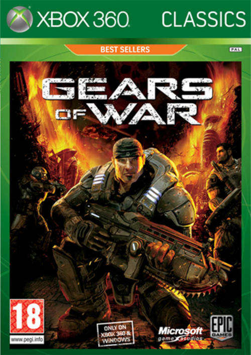 GEARS OF WAR - XBOX 360 CLASSICS - ORIGINAL - Band new - Sealed