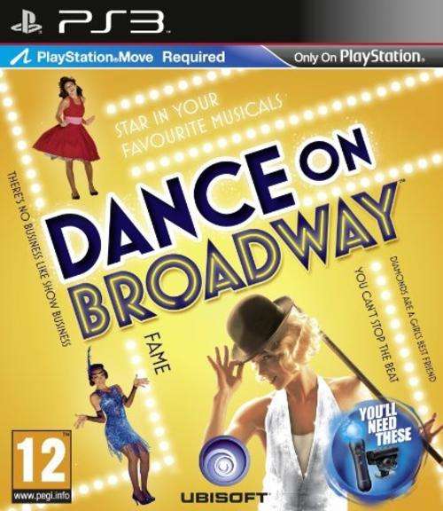 DANCE ON BROADWAY - PS3 - BRAND NEW SEALED - MOVE REQUIRED