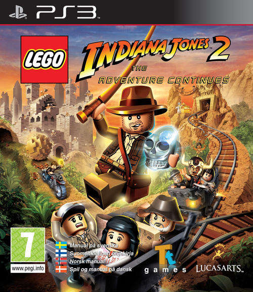 LEGO INDIANA JONES 2 - THE ADVENTURE CONTINUES - PS3 - USED IN GOOD CONDITION
