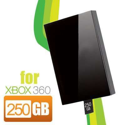 XBOX 360 250GB HARDRIVE - ORIGINAL - USED IN EXCELLENT CONDITION - LIKE NEW
