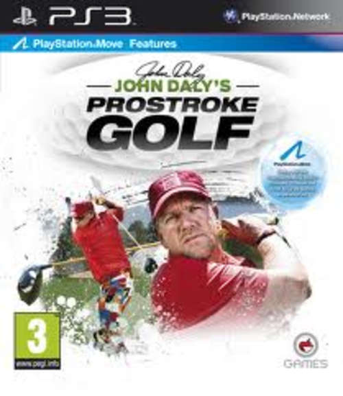 JOHN DALY'S PROSTROKE GOLF - PS3 - USED IN EXCELLENT CONDITION