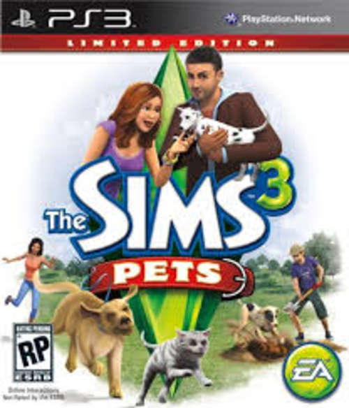 THE SIMS 3 PETS - PS3 - LIMITED EDITION - USED IN EXCELLENT CONDITION
