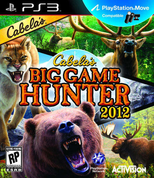 CABELA'S BIG GAME HUNTER 2012 - USED IN EXCELLENT CONDITION