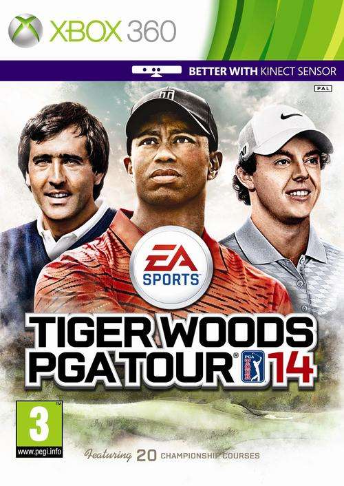 TIGER WOODS PGA TOUR 14 - XBOX 360 - USED IN EXCELLENT CONDITION