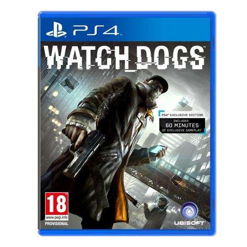 WATCH_DOGS - PS4 - USED IN EXCELLENT CONDITION - LIKE NEW