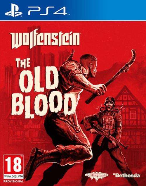 WOLFENSTEIN THE OLD BLOOD - PS4 - BRAND NEW SEALED