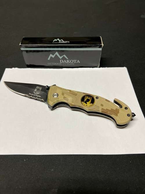 DAKOTA - POW MIA - TACTICAL POCKET KNIFE