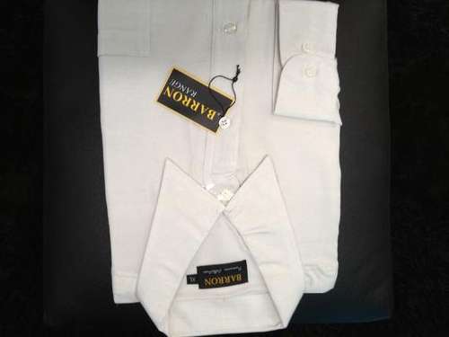 Mens corporate shirt- long sleeve size M- by BARRON