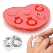 Ice Cube Tray - Wedding Rings