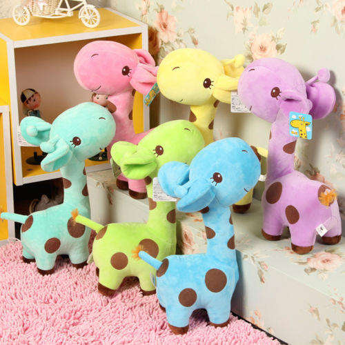 Toy - Plush Giraffe Pink