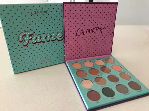 Inspired by -ColourPoP Fame- 16 Eye colour Palette