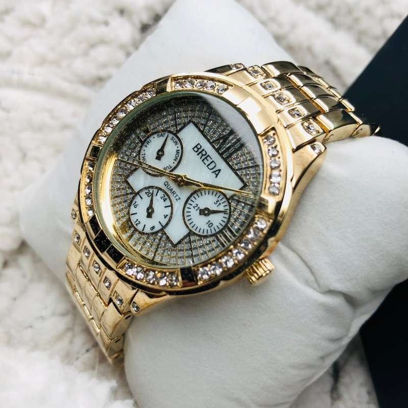 **BREDA Timepieces U.S.A.** Chiffon Rhinestone Ladies Watch BRAND NEW, BOXED, HOT!! EXCLUSIVE