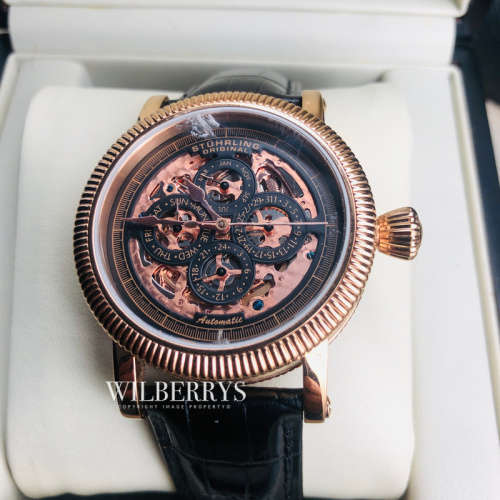 Retail: R9,999.00 STUHRLING ORIGINAL® Men's SYMPHONY SUPREME MASTER Automatic Watch