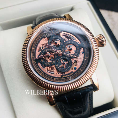 Retail: R9,999.00 STUHRLING ORIGINAL® Men's SYMPHONY SUPREME MASTER Automatic Watch